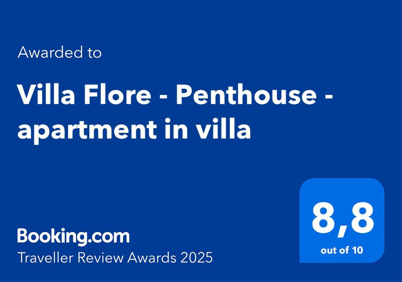 Villa Flore - Penthouse - Apartment In Villa Casteldaccia Buitenkant foto